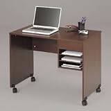 Mobile Office Machine Stand/Desk with Drawer & Stationery Shelves, Gray (SAF1910GR) Category: Stands
