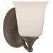 Murray Feiss Oil Rubbed Bronze Claridge Wall Sconces Wall Sconce (1 Bulb)