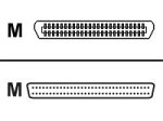 Panels: Adaptec - SCSI external cable - 50 pin Centronics (M) - HD-68 (M) - 6.6 ft