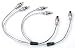 StreetWires ZN7Y2M Y Connector Pair 1 Female-2 Male