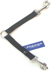 Dog Leash Couplers Black - Medium/Large