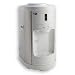 Tools & Hardware : Tabletop Water Cooler - Hot and Cold - White (White / Stainless Steel) (22"H x 12.5"W x 13"D)