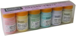 リキテックス カラージェッソ 50ML パステルカラー 6色セット
