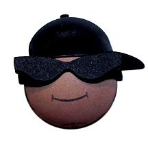 African American Guy Antenna Ball Topper