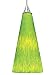 Tech Lighting 700TDEMPG Lime Green Emerge Contemporary / Modern 1 Light 12 Pendant Fixture with Con