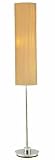 Chrome Base Hepburn Floor Lamp