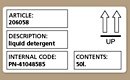 Dymo Labelwriter Labels Name Badge and Shipping 54x101mm Ref 99014 S0722430 [Pack 220]
