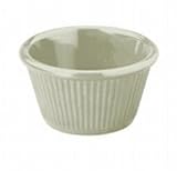 4-1/2 Oz. Cobalt Blue, Fluted Melamine Ramekins: Dozen, 12 per bag, 12/BAG