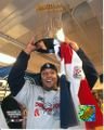 Boston Red Sox 2004 World Series Champions Pedro Martinez with Trophy - B0006I8ZBC