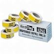 Redi-Tag 91001 Sign here yellow arrow flag dispenser refill for right side, 6 120-flag rolls/bx