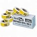 Redi-Tag 91001 Sign here yellow arrow flag dispenser refill for right side, 6 120-flag rolls/bx