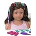 Dolls World Ashley Styling Head Hairstyling Brunette