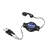 Retractable Headset With Mic, 3.5Mm Jack