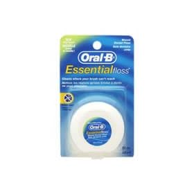 Oral-B Essentialfloss Dental Floss, Waxed Mint - 55 yards