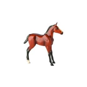 JOHN BESWICK THOROUGHBRED FOAL DARK BAY