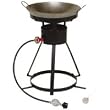 King Kooker 24WC Heavy-Duty 24-Inch Portable Propane Outdoor Cooker with 18-Inch Steel Wok
