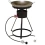 King Kooker 24WC Heavy-Duty 24-Inch Portable Propane Outdoor Cooker with 18-Inch Steel Wok