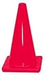 12" Bright Traffic Cone - Red - Sports Team Practice - Set of Two (2)