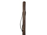 Harvy Hickory Hiking Staff w/ Genuine Leather Loop