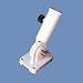 Tools & Hardware : Adjustable Flagpole Bracket White