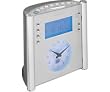 Sangean RCR-1 Silver AM/FM Radio Atomic Clock