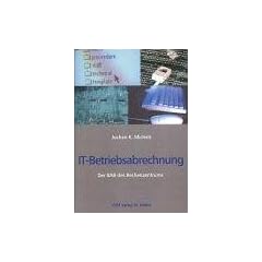 IT-Betriebsabrechnung: Der BAB des Rechenzentrums