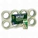 Duck Brand HP260 High Performance Grade Packaging Tape, 1.88" x 60 Yards, 3.1 Mil, Crystal Clear, 6-Pack + 2 Bonus Rolls (1067839)