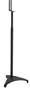 Sanus Systems EF-SATB Euro Foundations Adjustable Satellite Speaker Stands, Black (Pair)