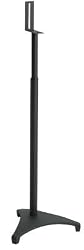 Sanus Systems EF-SATB Euro Foundations Adjustable Satellite Speaker Stands, Black (Pair)