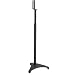 Sanus Systems EF-SATB Euro Foundations Adjustable Satellite Speaker Stands, Black (Pair)