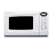 800 Watt .8 cu.ft. Compact Microwave Oven in White