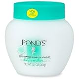 Pond's Deep Cleanser & Make-Up Remover with Cucumber Extract, 10.1-Ounce Jars (Pack of 3)