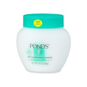 Pond's Deep Cleanser & Make-Up Remover with Cucumber Extract, 10.1-Ounce Jars (Pack of 3)