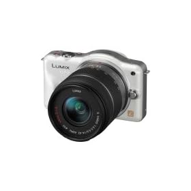 Panasonic DMC-GF3 (White) 14mm + 14-42 Lens