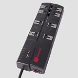 Computer Grade Eight Outlet Surge Protector Strip, 6 ft. Cord (UNV71646) Category: Surge Suppressors