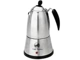 La Pavoni ESP-20 Stainless Caffe Mattina Cordless Electric Espress 8-c.