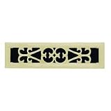 American Metal RU212TSN-R Satin Nickel Floor Register - 2x12