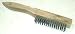 10 Wire Brush - Shoe Handle