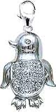 Penguin, 14K Gold Diamond Charm