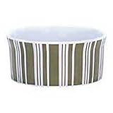 Sahara Stripe Dog Bowl 6in