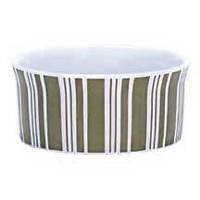 Sahara Stripe Dog Bowl 6in
