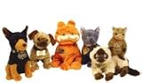 TY Beanie Babies - GARFIELD MOVIE BEANIES ( Set of 6 )