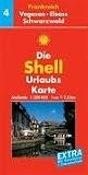  : Shell Urlaubskarte Frankreich 04. Vogesen 1 : 200 000