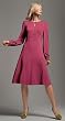 SPLITNECK KNIT DRESS