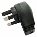1000 MA BLACK MAINS USB 2.0 TRAVEL ADAPTER CHARGER (iPOD MINI, IPOD VIDEO 20GB