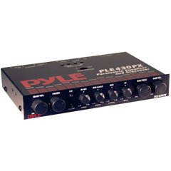 PYLE PLE430PX In-Dash 4 Band Parametric Equalizer/Crossover