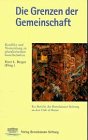 Die Grenzen der Gemeinschaft - Peter L. Berger