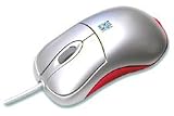 Mini souris optique - PS/2 + Adaptateur USB - 1 Molette - 57193