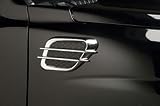 Putco 998010 Black Finish Side Vent Double Bar