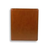Notebook Western Coach Cowhide Cover - Dark Tan